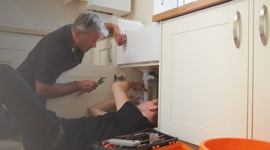 Professional burst pipe repair services in Woodson, IL
